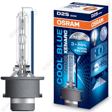 66240 CBI Cool Blue Intense     ΛΑΜΠΑ XENON D2S 85V 35W 6000K     OSRAM Xenarc Cool Blue Intense D2S Details: Osram Xenarc  Xenon bulbs Replacement for Osram 66040 and Philips 85122 66240 CBI Cool Blue Intense     ΛΑΜΠΑ XENON D2S 85V 35W 6000K     OSRAM Xenarc Cool Blue Intense D2S Details: Osram Xenarc  Xenon bulbs Replacement for Osram 66040 and Philips 85122
