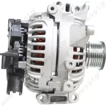 0124625002  BOSCH ΔΥΝΑΜΟ MERCEDES   MB E200>320 CDI 12V 200A PVF6 [COM-DF  Mercedes E- S- Klasse W211 W220 S320 E200 E220 E270 E280 E320 CDi   012154980280, A013154000280 , A014154070280 ,, 0124625014 , L46340, 0986048550, 0986048340, ALT1811 - 