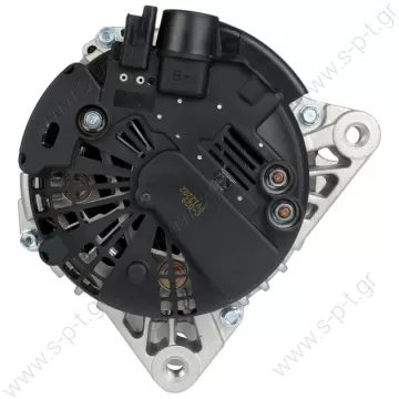 0124525034, BOSCH ΔΥΝΑΜΟ PSA    12V 150Α CITROEN, PEUGEOT 1.4HDi 02-    C4 C5 2x2P  cic+cp 1=L-2=DF@  DENSO	104210-3170   Citroen C2 C3 C4 C5 C8 Xsara Picasso Fiat Ulysse Toyota Aygo Peugeot   CITROEN C1/C2/C3/C4/C5 PEUGEOT 206/307/407 Renault - 