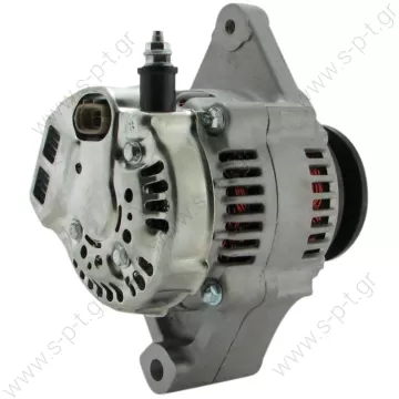 101211-8700   DENSO  ΔΥΝΑΜΟ  TOYOTA FORKLIFT 12V 50A [S-IG-L]    TOYOTA FORK LIFT    TOYOTA 12V 50A [S-IG-L] @   DENSO 12 volt, 50 amps Internal Regulator / Internal Fan 1 groove pulley 1012118580, 101211-8580, 270607815671, 27060-78156-71 - 