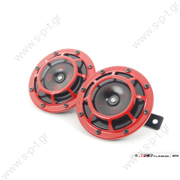 HELLA Twin Supertone Horns   12V CIS / GIS        3AG.003.399.081	  	  Dual tone electric horn kit to let the world know where you are  Mfg Part # 003399801