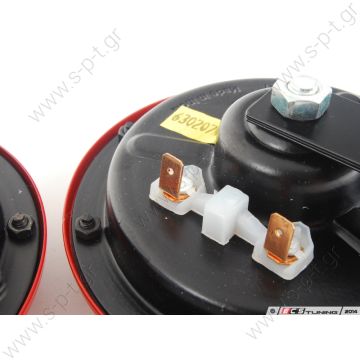 HELLA Twin Supertone Horns   12V CIS / GIS        3AG.003.399.081	  	  Dual tone electric horn kit to let the world know where you are  Mfg Part # 003399801 - 