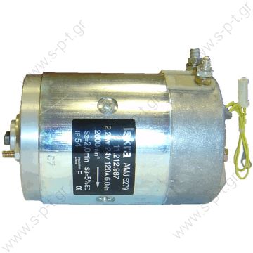 11.216.994  ΜΟΤΕΡ  ΥΔΡΑΥΛΙΚΗΣ ΠΟΡΤΑΣ    AMJ5882 Letrika (Iskra) DC  12V 1.6kW (IM0028) (New)  11.212.864 AMJ5238 Letrika (Iskra) DC motor - 