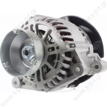 20-150-01008 VISTEON 12V 124 Amp  ΔΥΝΑΜΟ   FORD TRANSIT CONNECT 1.8L GAS 2T1U-10300-BB 2T1U-BB  PV6 x 48 P  Ford / Jaguar / Mazda Frame Number:	FR20 Replacing 2T1U-10300-BB,BC,BD Lucas LRA2853 Hella CA1857 * Ford Transit Connect - 
