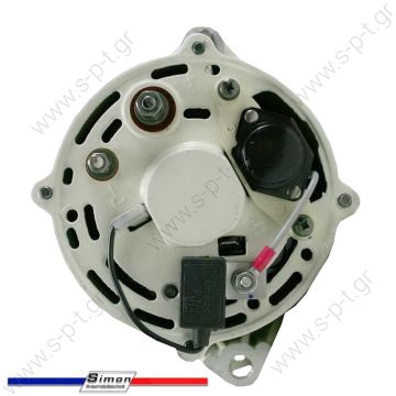 841765   ΔΥΝΑΜΟ VOLVO PENTA MARINE   12V 50A  MARINE VOLVO PENTA   Bukh Volvo Penta 841765, 834625-6 50Amp Volvo Penta Marine AQ115A, AQ120B, AQ125B, AQ165A, AQ170A  Volvo Penta AQ280, AQ290, AQ231A, AQ231B, AQ260A - 