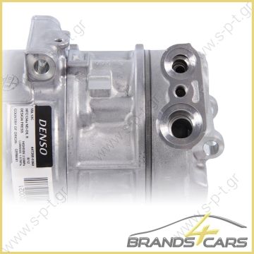 DCP20021   98898 (97898) ΣΥΜΠΙΕΣΤΗΣ OPEL CORSA D, TIGRA   COMPRESSOR - NEW  TSP0155873   Denso 5SL12C; 110 mm; PV5; 12V; V45 °; Opel Vauxhall Corsa    Κωδικός προϊόντος: 6854102 , 6854091  55701200   93190812  Κατηγορία: Συμπιεστές Κατασκευάστης: Denso - 