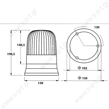 440/DV430 ΦΑΡΟΣ XENON 10-36V  Reference no:	440/DV430 Description:	REF. NO. 440/DV430  Με επίπεδη βάση 441/DV430 Fastening on tube Τοποθέτηση σε βραχίονα 440M/DV430 With magnetic base Με μαγνητική βάση - 