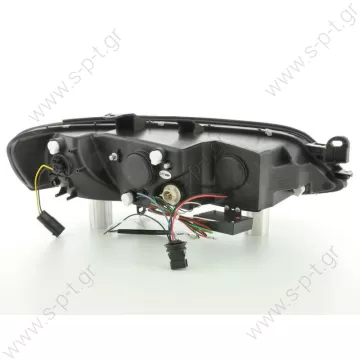 Vectra B 99-02 Daylight Φανάρια Black OPEL VECTRA B 01.1999-03.2002 - 