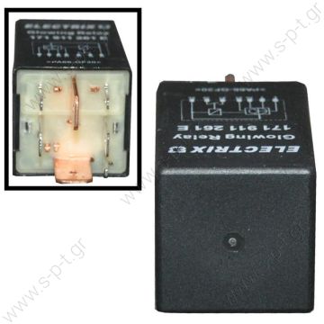 661137ERA  ΡΕΛΕ ΠΡΟΘΕΡΜΑΝΣΗΣ 12V 70A AUDI 100, VW GOLF II, TRANSPORTER IV Audi 80,90,100-Vw Caddy, golf, passat, jetta, polo  ERA 661137, 661137, 893911261, FORD 1719-11261, GENERAL MOTORS 443911261 71618502101, 171911261B, 171911261C,  - 