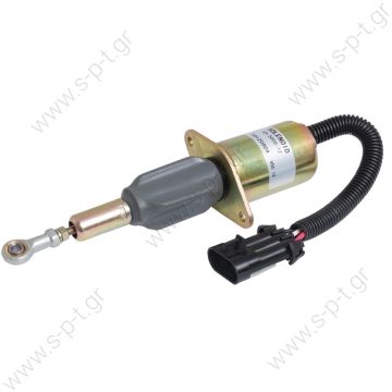 SA475412  CARGO ΗΛΕΚΤΡΙΚΟ ΣΒΗΣΤΗΡΙ     Solenoid for Yanmar, Cummins, Synchro Start, 3832211,3919422, 3927152, 3934171, 3934972, SA-4754-12, SA475412, 1753ES12A6UC3B1  Control Solenoid Synchrostart 5006 12V Suit Cummins - 