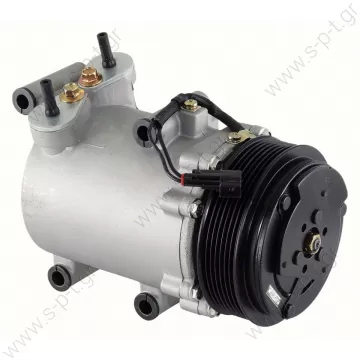 40440240   ΚΟΜΠΡΕΣΕΡ A/C  ΣΥΜΠΙΕΣΤΗΣ  FORD TRANSIT  VM VISTEON VS-16    2.4 TDCi Year: 04 06-> R134a Visteon VS16 7 Poly-V , 03/06-03/09 4 CYL 2.4TD 129mm 7PV VERTICAL PAD  1379474 1383679 - 1421335 - 1444893 - 6C1119D629BC - 6C1119D629BD  - 