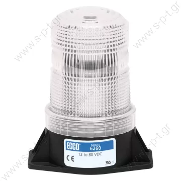 6260C Products > Beacons > Strobe Beacons > 6200 Series VISION ALERT MINI STROBE BEACON 566.208 # Ideal for forklift, industrial  - 