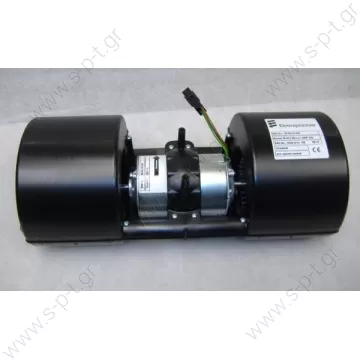 20220138SU  28.20.01.050  EBERSPACHER - SUTRAK   ΜΟΤΕΡ ΑΕΡΟΣ 24V + ΡΥΘΜΙΣΤΗΣ ΣΤΡΟΦΩΝ (ΠΛΑΚΕΤΑ)  -  DRB100  -  ΠΛΑΣΤΙΚΕΣ ΦΤΕΡΩΤΕΣ  Eberspacher Sutrak Double Blower 24v   Iveco 491 OEM Code 14011015 - 282001050 - 42545792 - 60195 - 85104931 - 8850570002000 - 