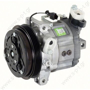 ΚΟΜΠΡΕΣΣΟΡ A/C  COMPRESSOR, NEW, ZEXEL DKV14G PV4, SUBARU FORESTER 2.5L 03-07, IMPREZA NISU ΚΟΜΠΡΕΣΣΟΡ A/C  COMPRESSOR, NEW, ZEXEL DKV14G PV4, SUBARU FORESTER 2.5L 03-07, IMPREZA NISU