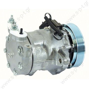 U4852  ΣΥΜΠΙΕΣΤΗΣ SANDEN    SD7H15    55037466AE Sanden 4852 NEW AC COMPRESSOR 2002, 2003, 2004, 2005 JEEP LIBERTY 3.7L- OEM SANDEN  COMPRESSOR,NEW, SANDEN CHRYSLER JEEP CHEROKEE 02' KJ DIRECT MOUNT #U4852 SD7H15 09/01 ON - 