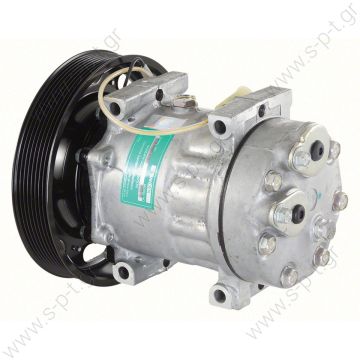 20587125 85000458 SANDEN ΚΟΜΠΡΕΣΕΡ VOLVO FH NEW A/C D13 20587125-84094705-85013654   COMPRESSOR,NEW, SANDEN 7H15, VOLVO FH TRUCK, 24V 8PV 180mm, VERT     COMPRESSOR VOLVO TRUCKS OE: 20587125 - 4324 - 85000458 - 85013654 - 