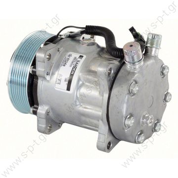 ΣΥΜΠΙΕΣΤΗΣ SANDEN COMPRESSOR SANDEN FIX R134A U4711 Sanden    Compresor Original Sanden    Air conditioning compressor SD7H15 4711   4711 Compressor SD7H15  	R134A Displacement:   COMPRESSOR, NEW, SANDEN, VOLVO TRUCK, KENWORTH, 8PV 119MM, 12V, JDA HEAD  - 