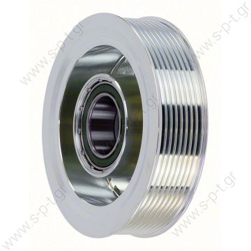 ΤΡΟΧΑΛΙΑ ΚΟΜΠΡΕΣΣΕΡ  VOLVO  SD7H15   PULLEY, SANDEN A907, 132mm 8PV ALSO 8044 ΤΡΟΧΑΛΙΑ ΚΟΜΠΡΕΣΣΕΡ  VOLVO  SD7H15   PULLEY, SANDEN A907, 132mm 8PV ALSO 8044