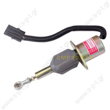 3928161  ΗΛΕΚΤΡΙΚΟ ΣΒΗΣΤΗΡΙ    R290 SA-4293-24V Diesel Fuel Shut Off Solenoid Hyundai Excavator Cummins    Diesel Fuel Shut Off Solenoid For Excavator Cummins 3928160 R290 SA-4293-12