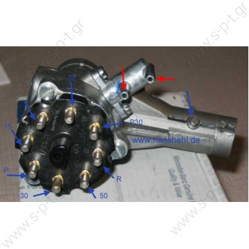 0014620430  ΔΙΑΚΟΠΤΗΣ ΕΚΚΙΝΗΣΗΣ MERCEDES BENZ 0014620430  Διακόπτης Εκκίνησης, Μίζας για Mercedes Benz 240GD, Mercedes Benz 290GD, Mercedes Benz 290GDT. NSN 2920121922640. Mercedes Benz 0014620430. - 