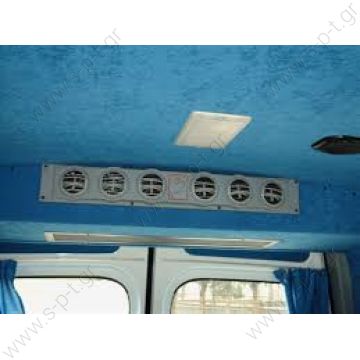 AC20201613  ΕΒΑΠΟΡΕΤΑ   A/C  ΓΕΝΙΚΗΣ  ΕΦΑΡΜΟΓΗΣ   Air Conditioner E90 12V    E 90 - 12V  cod.20201613   Cod.20201613  Electric Absorption: 20 A Voltage: 12 V Weight: 13 Kg Coolant: R134a Cooling capacity: 9,0 kW Controls: Manual Air flow: 900 m3/h - 