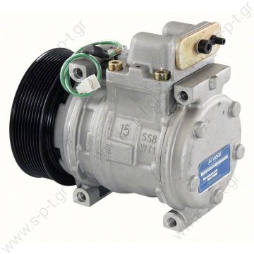 40450087  DCP17034   ΣΥΜΠΙΕΣΤΗΣ MERCEDES PV9     COMPRESSOR, NEW, N-DENSO 10PA15C, MERCEDES ACTROS 24V 9PK  OE: 0002340811 - 5412300011 - 5412300111 - 5412301011 - A0002340811 - A5412300011 - A5412300111 - A5412301011  - 