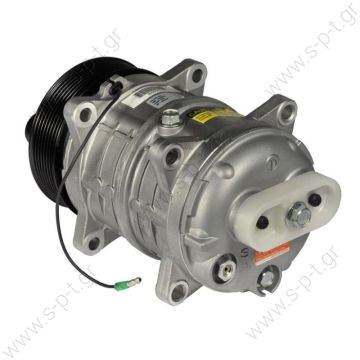 TM16 8PK ZEXEL VALEO   ΣΥΜΠΙΕΣΤΗΣ SELTEC TM16 119PV8 24V V-OR ΚΟΜΠΡΕΣΣΟΡ A/C    COMPRESSOR 12V Compressor - ZEXEL MODEL - TM16 HD OR Vertical 12V Ø119mm Poly-V 8   Compressor Carrier, 2xSPA, Cheetah AC410, 24v (TM16HS) - 