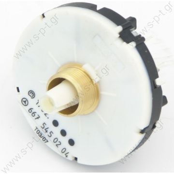 6675450204    ΔΙΑΚΟΠΤΗΣ ΚΑΛΟΡΙΦΕΡ ΜΒ SK     Switch, fan Art. No. 4.63098    Blower Switch Blower motor switch used in all W463 Gwagens from 1990 to July, 2001.Original Mercedes-Benz part 6675450204    ΔΙΑΚΟΠΤΗΣ ΚΑΛΟΡΙΦΕΡ ΜΒ SK     Switch, fan Art. No. 4.63098    Blower Switch Blower motor switch used in all W463 Gwagens from 1990 to July, 2001.Original Mercedes-Benz part
