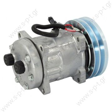 4478 4609  SANDEN  SD7H15 ΚΟΜΠΡΕΣΣΕΡ A/C  ΣΥΜΠΙΕΣΤΗΣ CASE IH    12V 2S  4609 KOMPRESOR SD7H15 78551  CASE AGRICULTURAL MACHINERY 32 SERIES New 1343925C1 194121A1 Case / IH 1644 COMBINE AC Compressor     CASE AGRICULTURE, SANDEN UNIVERSAL COMPRESSORS - 