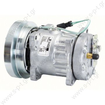 3E1909   SANDEN,4604-7H15   ΚΟΜΠΡΕΣΣΕΡ A/C  CATERPILLAR 24V SD7H15 138 A1 24V   SANDEN,4604-7H15 24V 140mm 1-A, R134a REAR GM PAD  CAT     CATERPILLAR : 3E1909, 3E-1909, 1065122, 106-5122    1065122 - 4479 - 4640 - 4658 - 8058 - 8066 - 8109  - 
