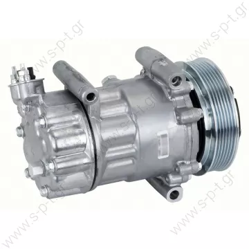 40405277 ΚΟΜΠΡΕΣΣΕΡ A/C    Mini Mini Cooper S 1457-1914   Compressor Sanden SD6V12   1457    / 64522758145 / 64522758433 /  64526942501  Technical Data:  Belt-Ø [mm]: 119 Belt-Type: Poly V6 Compressor-ID: SD6V12 for Manufacturer: Sanden  119mm PolyV6  - 
