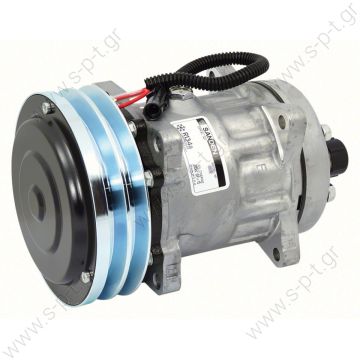 4478 4609  SANDEN  SD7H15 ΚΟΜΠΡΕΣΣΕΡ A/C  ΣΥΜΠΙΕΣΤΗΣ CASE IH    12V 2S  4609 KOMPRESOR SD7H15 78551  CASE AGRICULTURAL MACHINERY 32 SERIES New 1343925C1 194121A1 Case / IH 1644 COMBINE AC Compressor     CASE AGRICULTURE, SANDEN UNIVERSAL COMPRESSORS - 