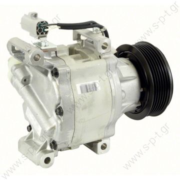 DENSO DCP50011,  ΣΥΜΠΙΕΣΤΗΣ TOYOTA   Compressor, air conditioning COMPRESSOR, TOYOTA COROLLA ZZE122R 12/01-04/07, 4 CYL 1.8i, SCSA06C 6PV 98MM  OE#883101A580 TOYOTA COROLLA	2001-... COROLLA Estate	2001-... COROLLA Saloon	2001- - 