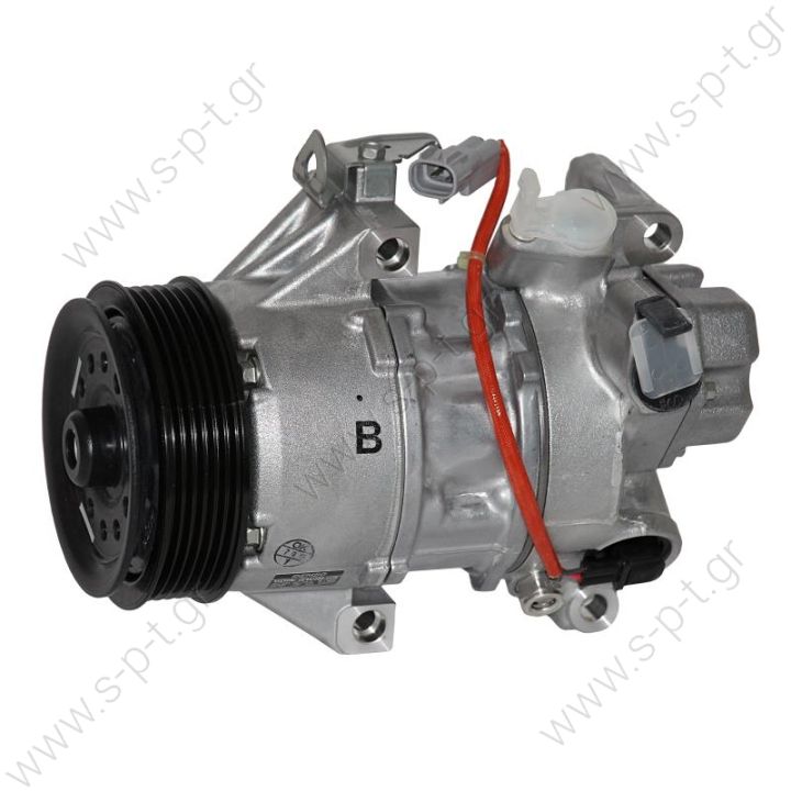 DENSO DCP50240,   ΣΥΜΠΙΕΣΤΗΣ TOYOTA YARIS VVTI 1000cc 2006     KOMPRESSOR  447260-1506 COMPRESSOR TOYOTA 5SER09C  TOYOTA : 883100D202  TOYOTA YARIS Depuis 2006  