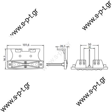560-0.06/12 - DASTERI,ΦΑΝΟΣ ΟΓΚΟΥ ME 6 LED ΛΕΥΚΟΣ 560   ΦΑΝΟΣ ΟΓΚΟΥ ΜΕ 6 LED KITΡΙΝΟΣ 560    560-0.05/12   LED ΠΛΕΥΡΙΚΟΣ ΦΑΝΟΣ ΟΓΚΟΥ 12V Ή 24V - 