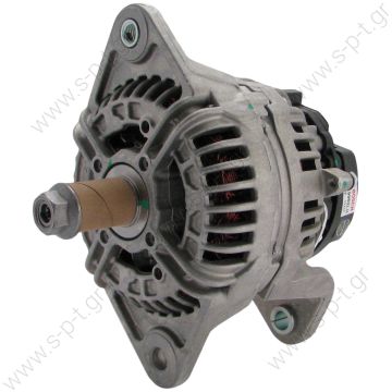 0124525085  BOCSH  ΔΥΝΑΜΟ   12V 160 A  Bosch J180 Trucks 160 amps  0124525085 AL9960LH OEM Bosch  AL9960, Bosch   12V 160A CW 16 lbs 	 0-124-525-085, AL9960, AL9960LH     Caterpillar0R8332, 1259597, 9X6796  Case Tractor 9280 9310 9330 9350 9370 9380      - 
