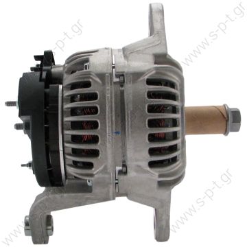 0124525085  BOCSH  ΔΥΝΑΜΟ   12V 160 A  Bosch J180 Trucks 160 amps  0124525085 AL9960LH OEM Bosch  AL9960, Bosch   12V 160A CW 16 lbs 	 0-124-525-085, AL9960, AL9960LH     Caterpillar0R8332, 1259597, 9X6796  Case Tractor 9280 9310 9330 9350 9370 9380      - 
