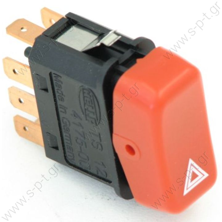 005 545 93 24  ΔΙΑΚΟΠΤΗΣ ΑΛΑΡΜ  W460 W461 G-WAGEN W417 W418 UNIMOG HAZARD SWITCH Hazard Flasher Switch - Late Type