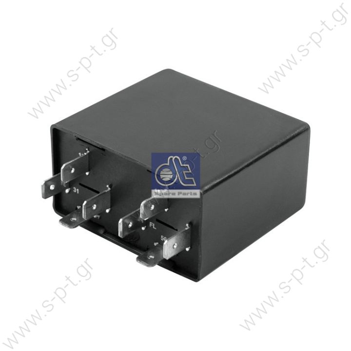 1.21507 – DIESEL TECHNIC, Ρελέ φώτων 24V 8 φις Scania   Relay, headlamp Art. No. 1.21507  SCANIA:1 327 013 - 1 401 788 - 1 504 270 - 1 902 698 - 2 005 179