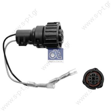 2.27116 DT Ηλεκτρικό καλώδιο   2.27116 – DIESEL TECHNIC, Κλέμα φαναριού 2πολικό Scania, Volvo  - 