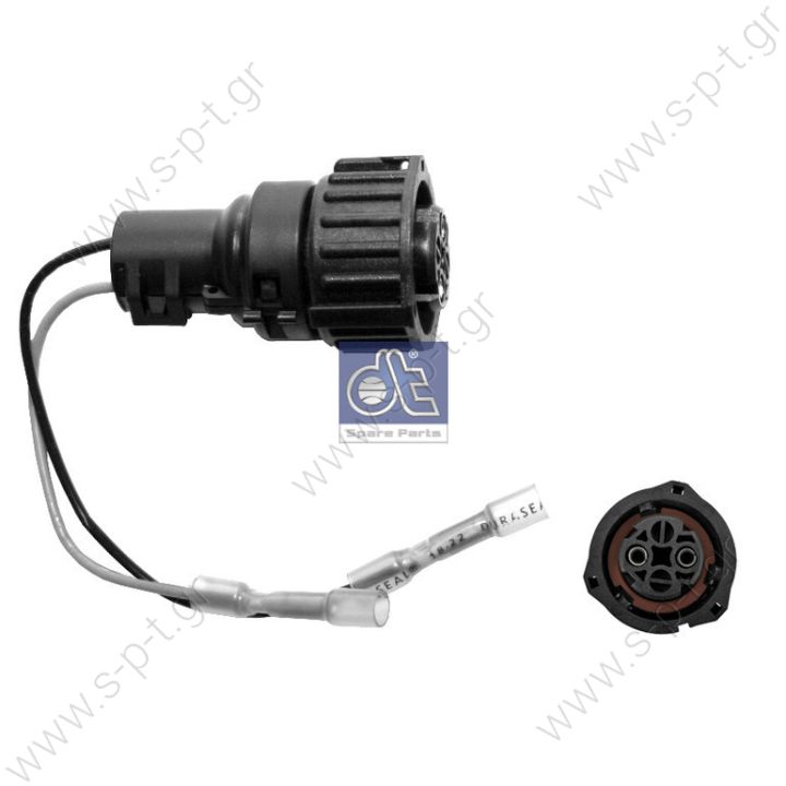 2.27116 DT Ηλεκτρικό καλώδιο   2.27116 – DIESEL TECHNIC, Κλέμα φαναριού 2πολικό Scania, Volvo 