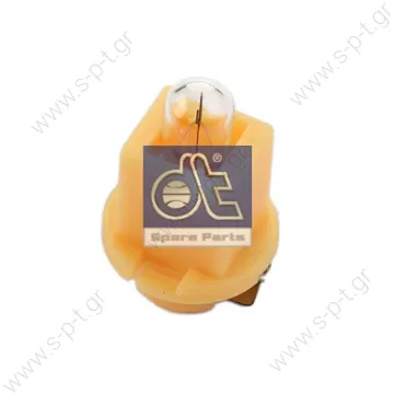 81259010110  17022   NARVA ΛΑΜΠΑ  ΤΑΜΠΛΟΥ   24V 1.2W ΜΕ ΝΤΟΥΙ     Light bulb for MAN Manufacturer DT  Ref.: 81259010110 , N1014007426  Packing 10 pieces Socket bulb Art. No. 2.27221 - 