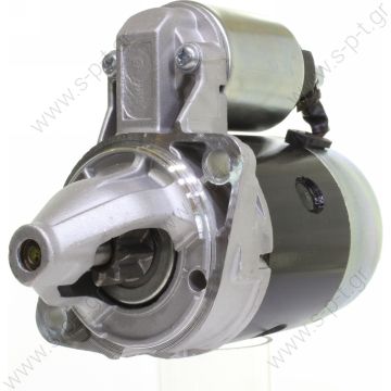 ΜΙΖΑ M003T15791 MITSUBISHI   Prestolite original starter 12 V 1.1 Kw 8 teeth flange Ø 77 mm Voltage [V]: 12 Power [kW]: 1.1 Number of teeth: 8 Number of fixing holes: 2 Number of tapped holes: --- Flange Ø [mm]: 77 - 