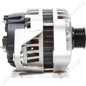 0123505002 ΔΥΝΑΜΟ  12V 120A OPEL VECTRA A, ASTRA F, CORSA B  120A Opel Corsa B Omega Astra F Cc Caravan Vectra A Calibra Tigra Combo  	0123505002, 0124415008, 0986039240, 0986043680, 0986045270, 10479273, 10479384, 10479409,, 10479923,  - 