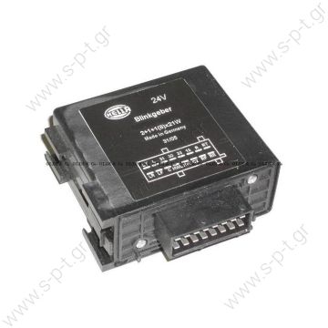 ΡΕΛΕ ΦΛΑΣ 16 ΕΠΑΦΕΣ Turn signal relay replaces Hella: 4DN 007 431-021  Art. No. 1.21506  SCANIA 24V 16P 1328548 1401789 4DN 007 431-021   ΡΕΛΕ ΦΛΑΣ SCANIA ΣΕΙΡΑ 4 16 ΕΠΑΦΕΣ [4DN007431021]    - 