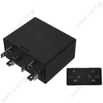 1.21507 – DIESEL TECHNIC, Ρελέ φώτων 24V 8 φις Scania   Relay, headlamp Art. No. 1.21507  SCANIA:1 327 013 - 1 401 788 - 1 504 270 - 1 902 698 - 2 005 179 - 