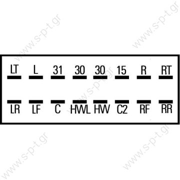 ΡΕΛΕ ΦΛΑΣ 16 ΕΠΑΦΕΣ Turn signal relay replaces Hella: 4DN 007 431-021  Art. No. 1.21506  SCANIA 24V 16P 1328548 1401789 4DN 007 431-021   ΡΕΛΕ ΦΛΑΣ SCANIA ΣΕΙΡΑ 4 16 ΕΠΑΦΕΣ [4DN007431021]    - 