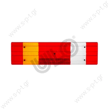 4.61543 DT Κρύσταλλο, πίσω φώτα Tail lamp glass, left replaces Hella: 9EL 134 296-041  Art. No. 4.615MERCEDES 83842578 HERTH+BUSS ELPARTS - Lens, combination rearlight MERCEDES-BENZ A 002 544 12 90   A 002 544 36 90  002 544 12 90  002 544 36 90 - 