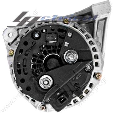 0 124 625 001  BOSCH  ΔΥΝΑΜΟ   12V  160Α  VOLVO XC90 L6_2.9L 2917cc ENG/ 11082_ XC90, XC70, S60, S80 0124625001, 0124625003, 8602713, 8637849, 8602714, 8651665, 8676499   BOSCH	0986046310 BOSCH	0986047470 - 