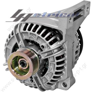 0 124 625 001  BOSCH  ΔΥΝΑΜΟ   12V  160Α  VOLVO XC90 L6_2.9L 2917cc ENG/ 11082_ XC90, XC70, S60, S80 0124625001, 0124625003, 8602713, 8637849, 8602714, 8651665, 8676499   BOSCH	0986046310 BOSCH	0986047470 - 